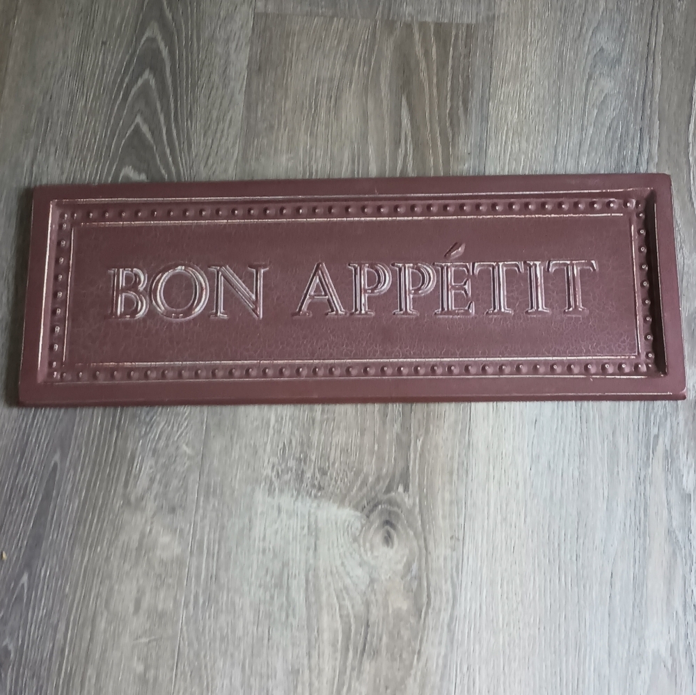 Metal Kitchen Art (Red)
